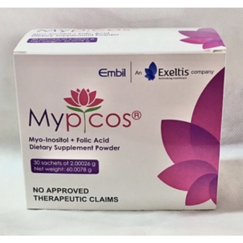 MYPICOS Myo-inositol 2000mg +folic Acid 200mcg. | Shopee Philippines