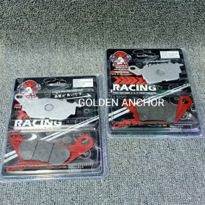 Disc Pad Brake Mio Sporty Soulty Aerox Nmax Sniper135 Sniper150