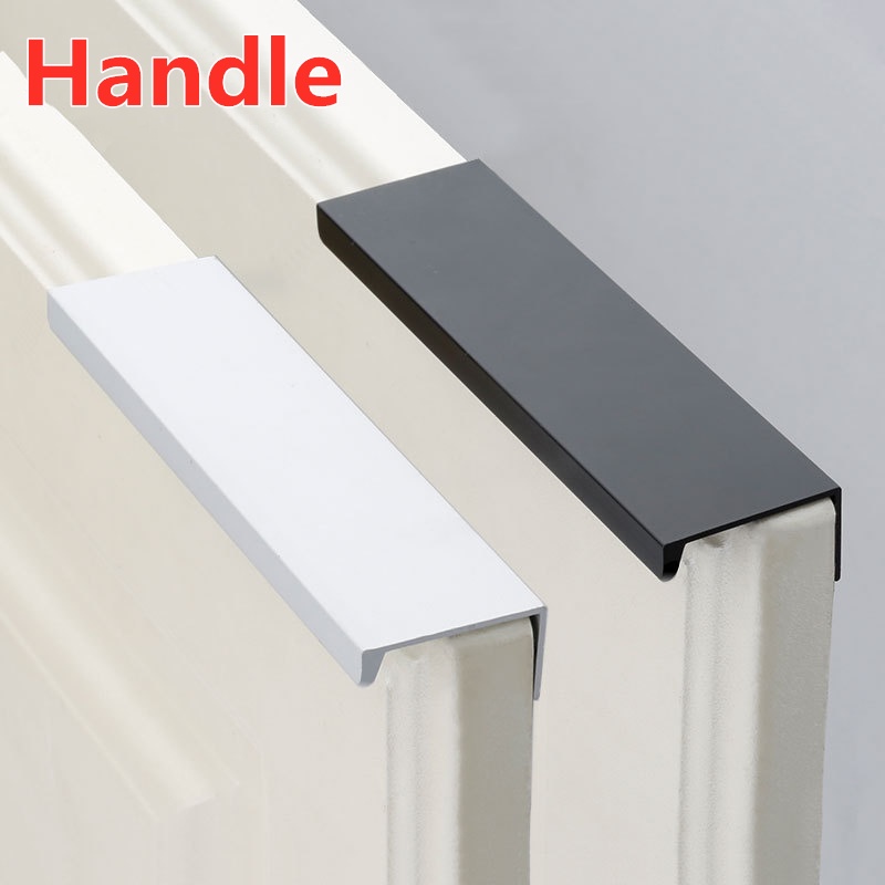 Finger Pulls for Cabinets Edge Pulls Finger Cabinet Pulls Concealed Handles  for Kitchen Drawer Finger Edge Pull Tab Handle 100cm : : Tools &  Home Improvement