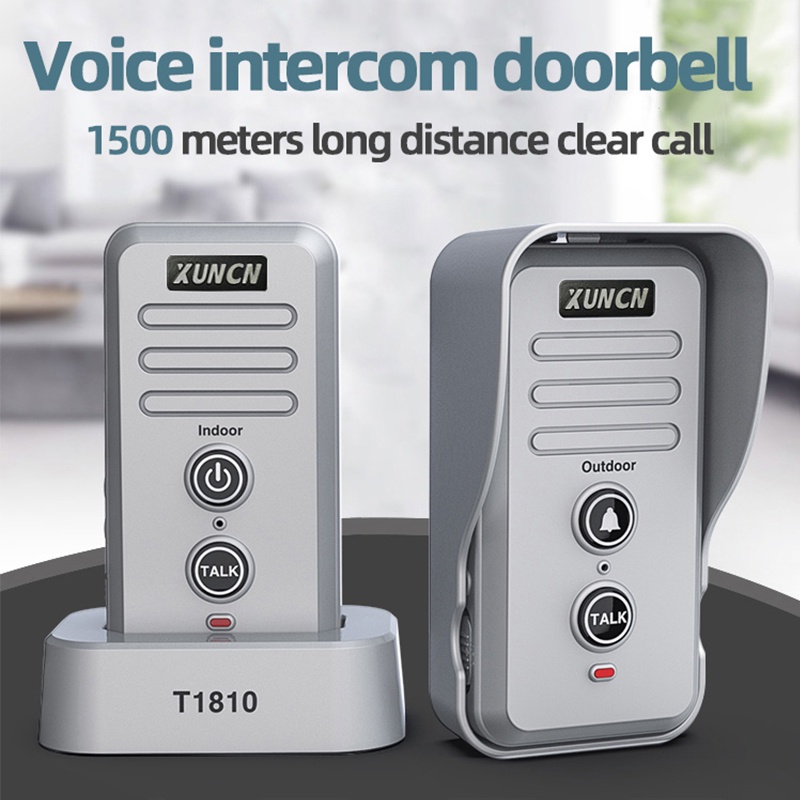 Wireless Doorbells Waterproof Electronic System Doorbell with 12 Mile Range 3 Volume