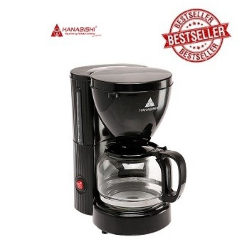 Hanabishi HCM 10B Coffee Maker 4 to 6 cups capacity Shopee Philippines
