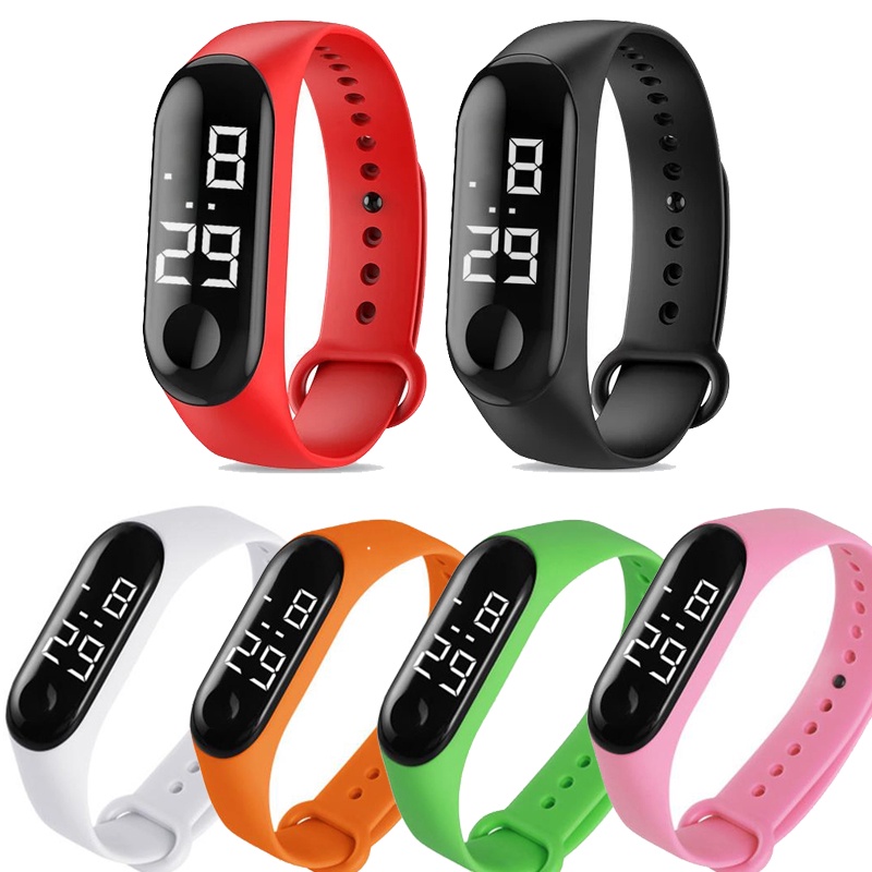 M3 touch led discount bracelet digital watch band