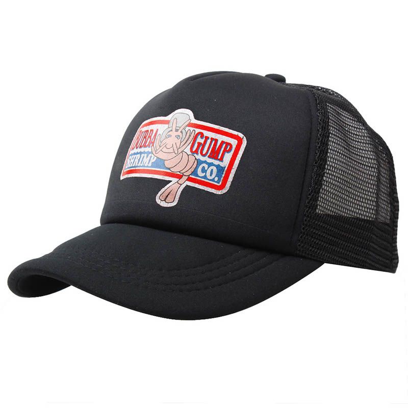 thumbnail interactive-video image 1 of Bubba Gump Shrimp Co. Baseball Cap - Embroidered Adjustable Cotton Hat Unisex Adult 1 of 10