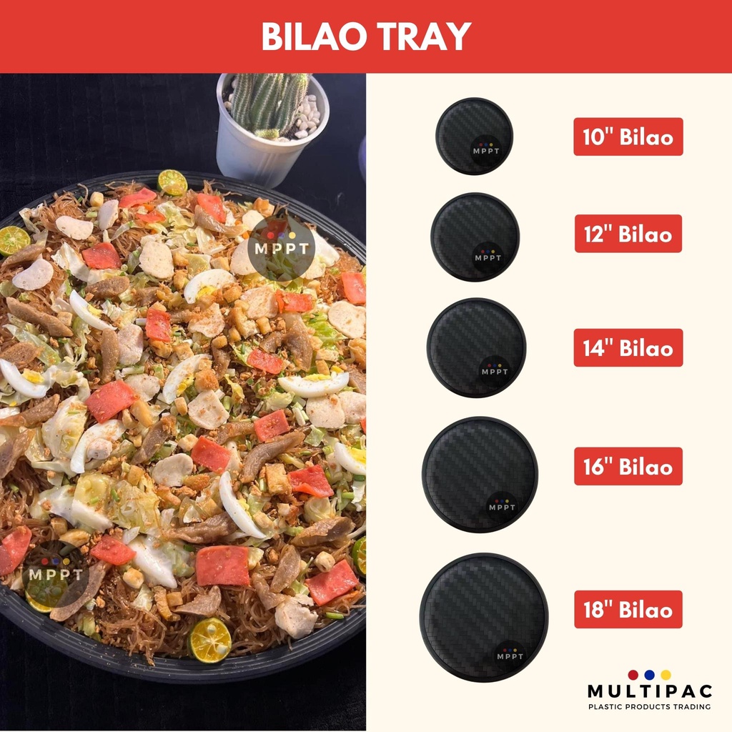 [10 PCS] - Plastic Bilao Tray (10 inch, 12 inch, 14 inch, 16 inch, 18 ...