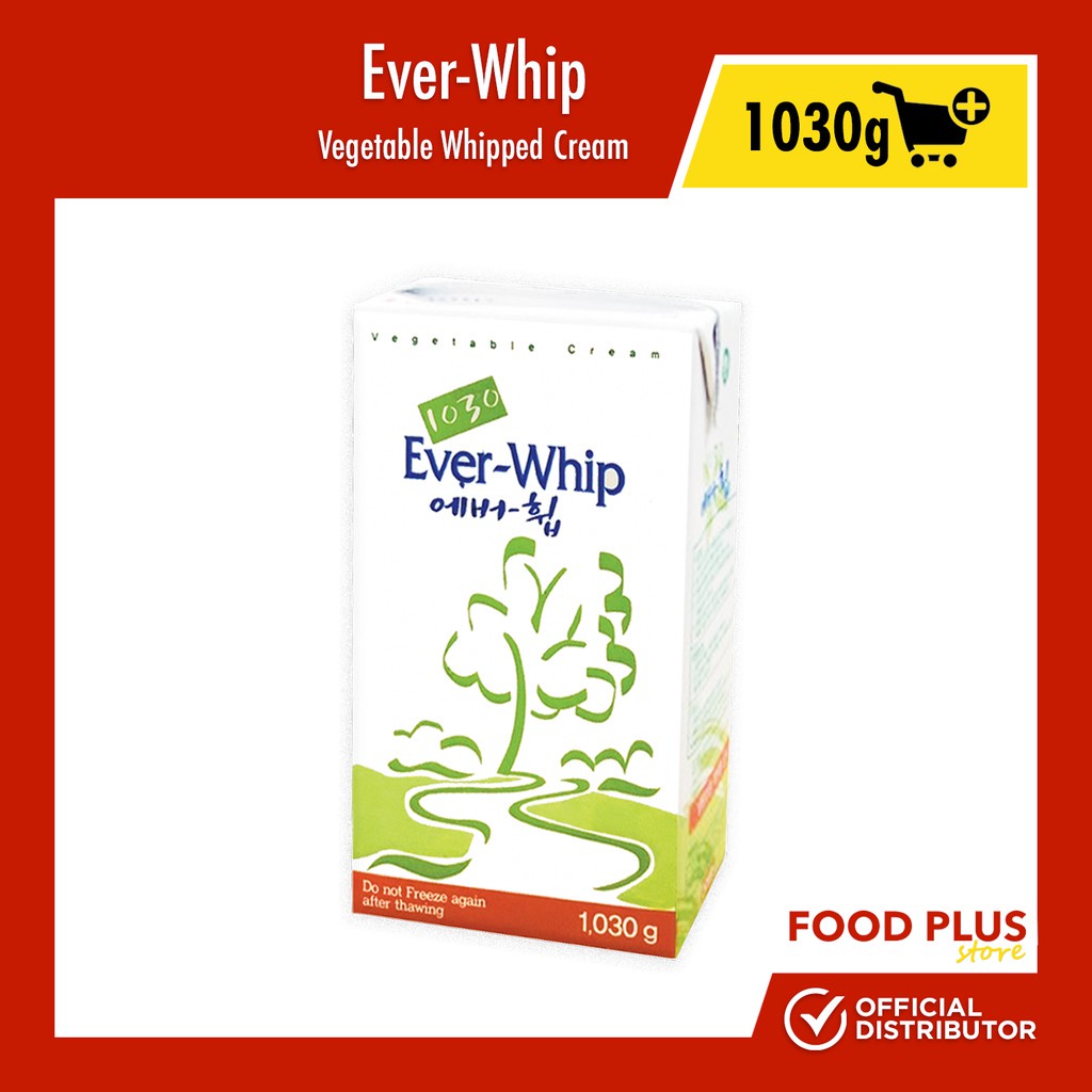 EverWhip Whipping Cream (1030g) Shopee Philippines