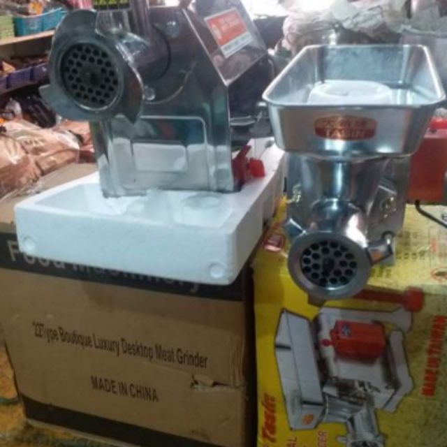 ELECTRIC MEAT GRINDER 1.07HP and Tasin 0.5Hp Shopee Philippines