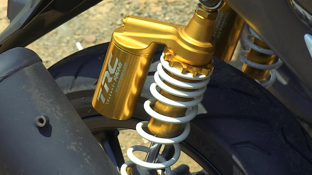 TRC Racing 305mm Rear Shock Absorber Suspension with Reservoir NMAX ADV ...