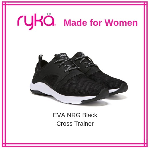 Ryka Fitness and Dance Shoes EVA NRG Black Shopee Philippines
