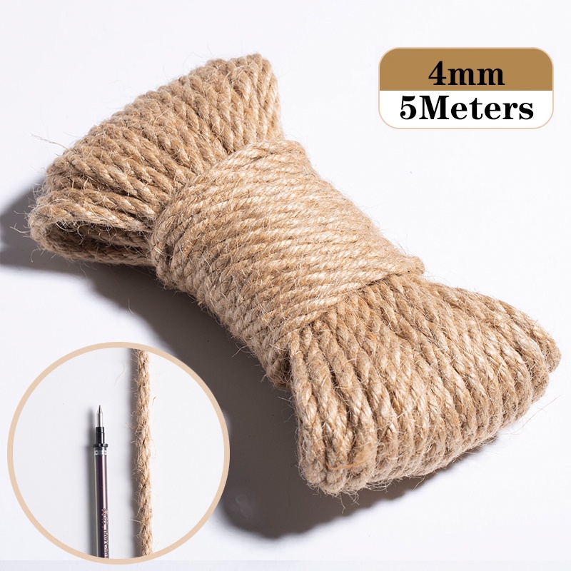 Natural Vintage Jute Twine Rope String DIY Handwork Wedding Jute Cord ...