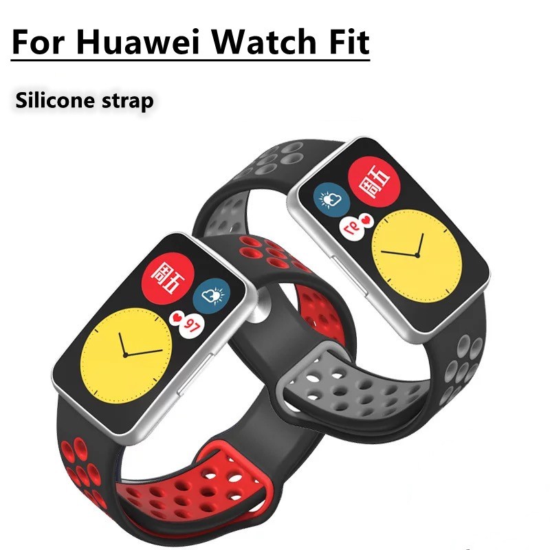 Huawei Watch Fit Strap Sports Soft Silicone Band For fit watch Bracelet Wrist Watchband With