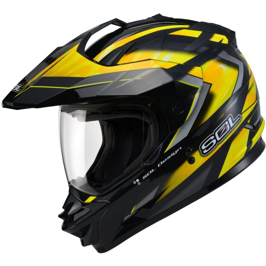 Sol dual sport store helmet