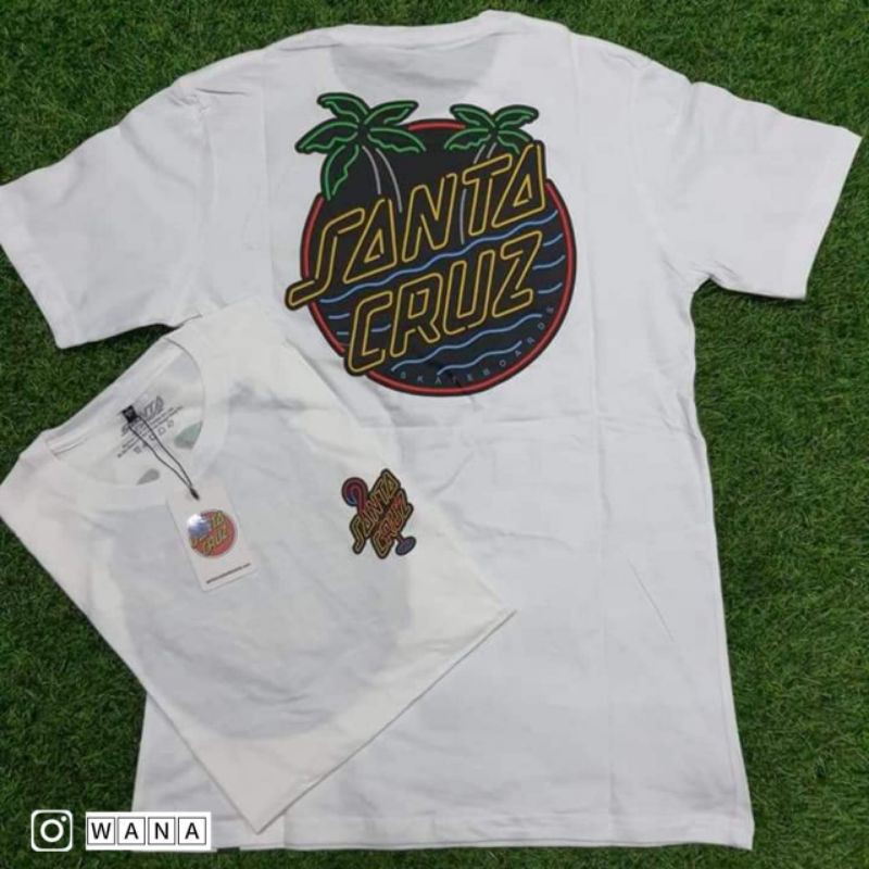 Santa Cruz White tee Shopee Philippines