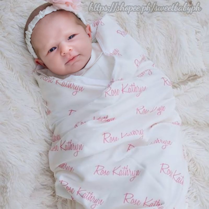 Personalised 2024 baby wrap