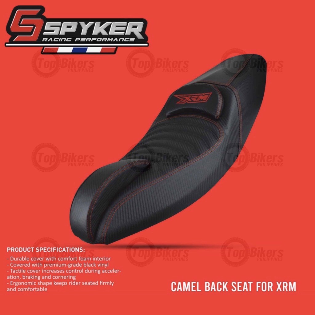 Spyker Camel Back Seat Assembly Honda XRM 110 XRM 125 RS 125 Carb Shopee Philippines