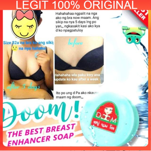 LEGIT Doom Soap Dyoga Soap Breast Enhancer Enlargement 100