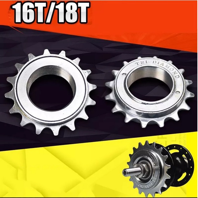 BICYCLE SINGLE SPEED SPROCKET FREEWHEEL STANDARD SIZE