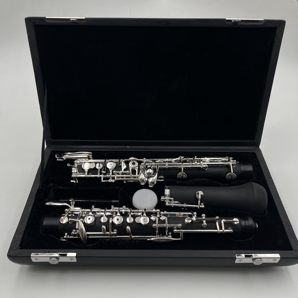 &NEW Semiautomatic Oboe with 3rd Octave Key, Silver Plated C Key