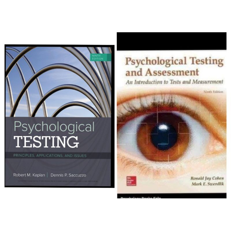 Psychological Testing And Assessment Cohen Psychological Testing Principles Kaplan Shopee 0992