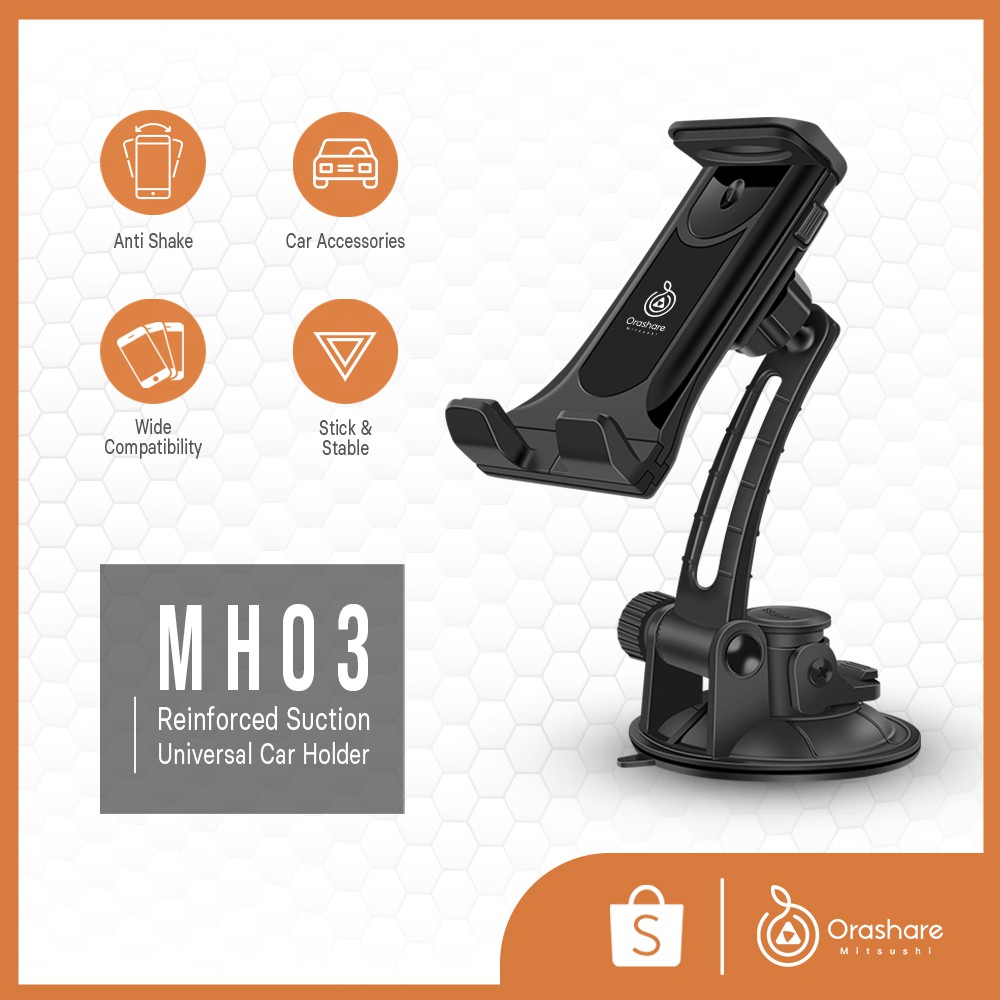 Orashare Car Universal 360 Degree Rotation Holder Phone and Tablet ...