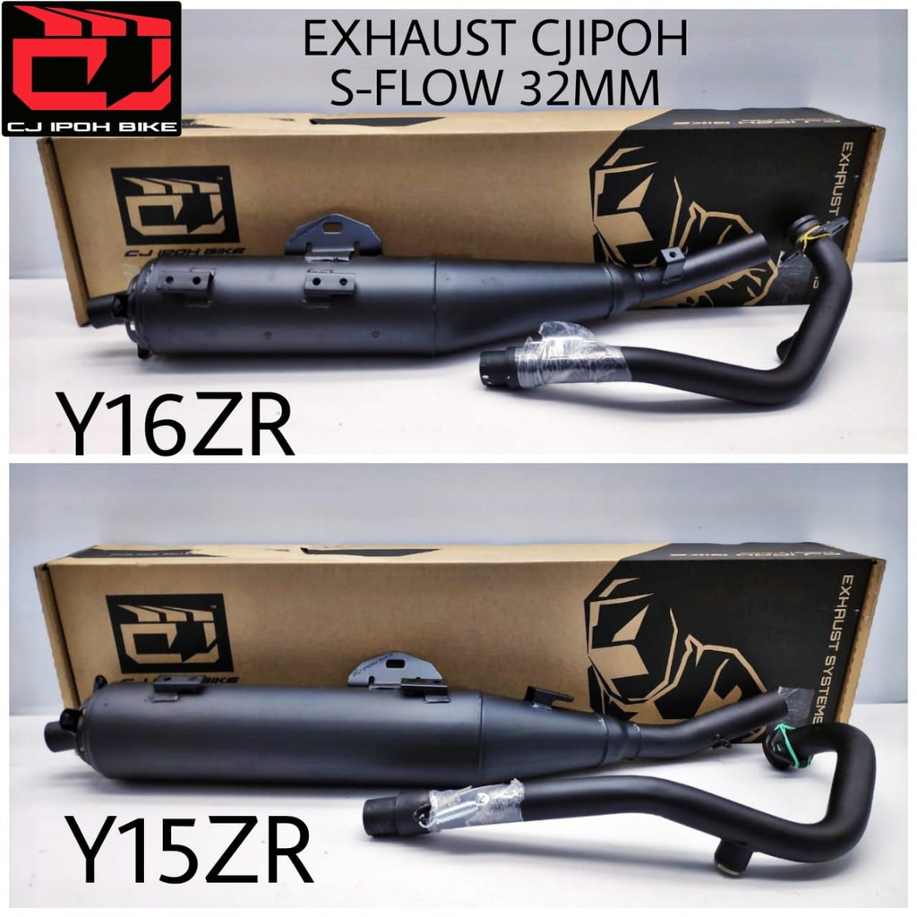 EXHAUST CJIPOH SFLOW YAMAHA Y16ZR Y15ZR V1 V2 CUTTING STANDARD BACK