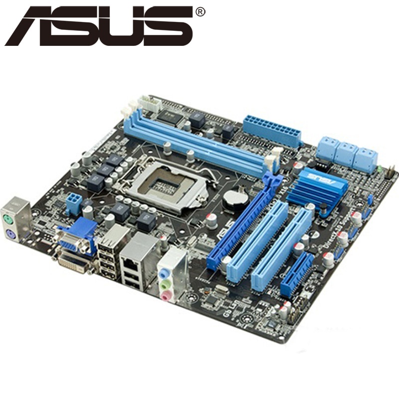 Asus P7H55M PLUS Desktop Motherboard H55 Socket LGA 1156 i3 i5 i7 DDR3
