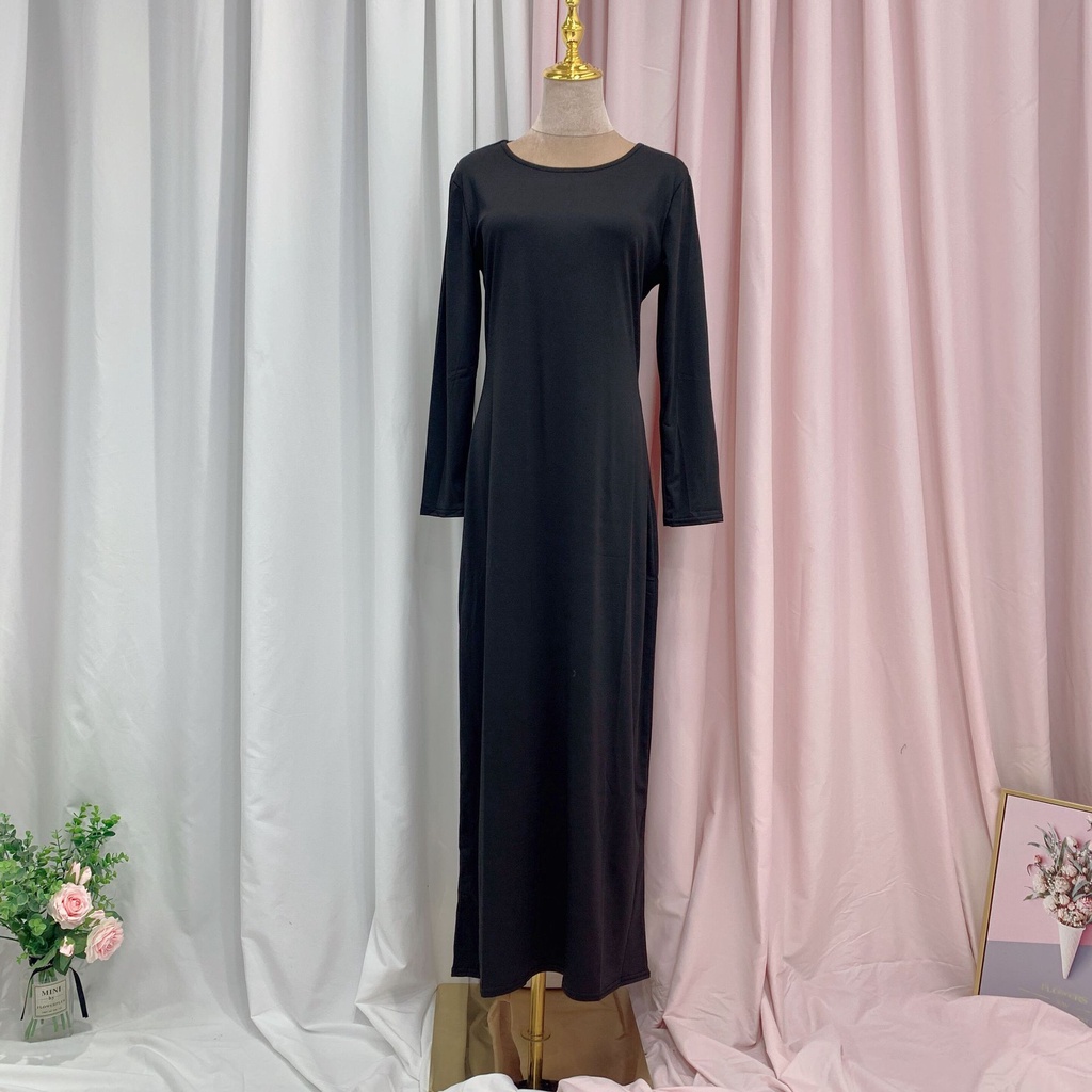 2022 NEW Ramadan Eid Tunic Puff Sleeve Cardigan Muslim Abayas Kimono