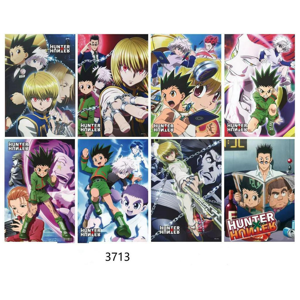 HUNTERXHUNTER POSTERS 8 PIECES A3 Size 29 cm X 42 cm | Shopee Philippines