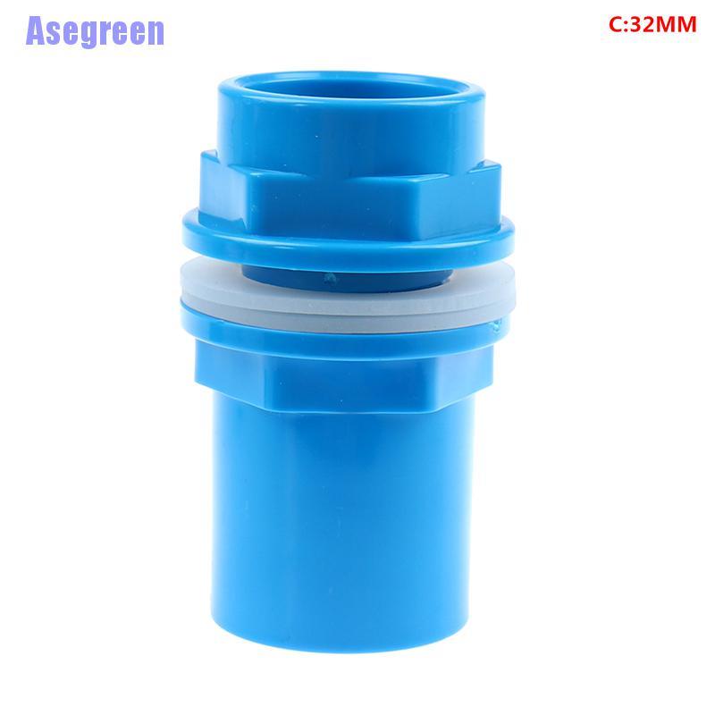 Asegreen: 20-50mm PVC Connector Thicken Fish Tank Drainage Connector ...