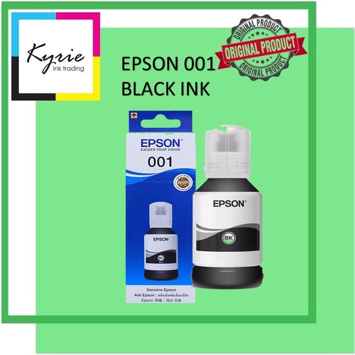Epson 001 Black Original Ink Bottle Shopee Philippines