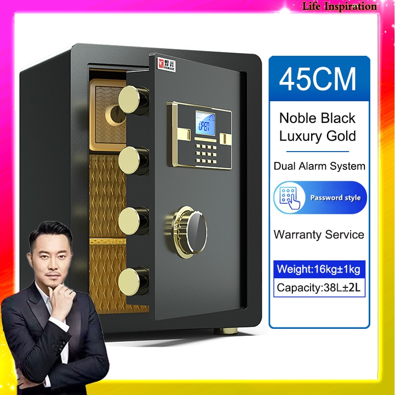 45CM Luxury Digital Depository Cash Fireproof Safe Box Brand New Safe
