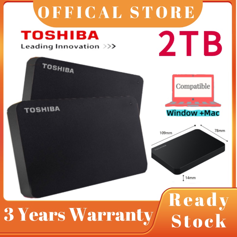 Toshiba Canvio Ready 1TB Portable External HDD For PC, 56% OFF