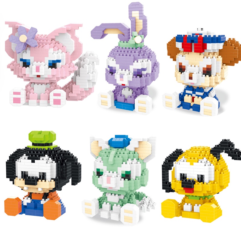 Mini block Nano cartoon blocks Animated Character Diamond Building ...