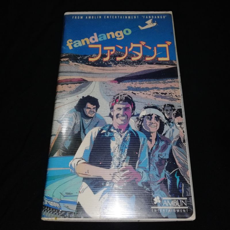 FANDANGO (1985) VHS TAPE Made in Japan ORIGINAL Kevin Costner Movie ...