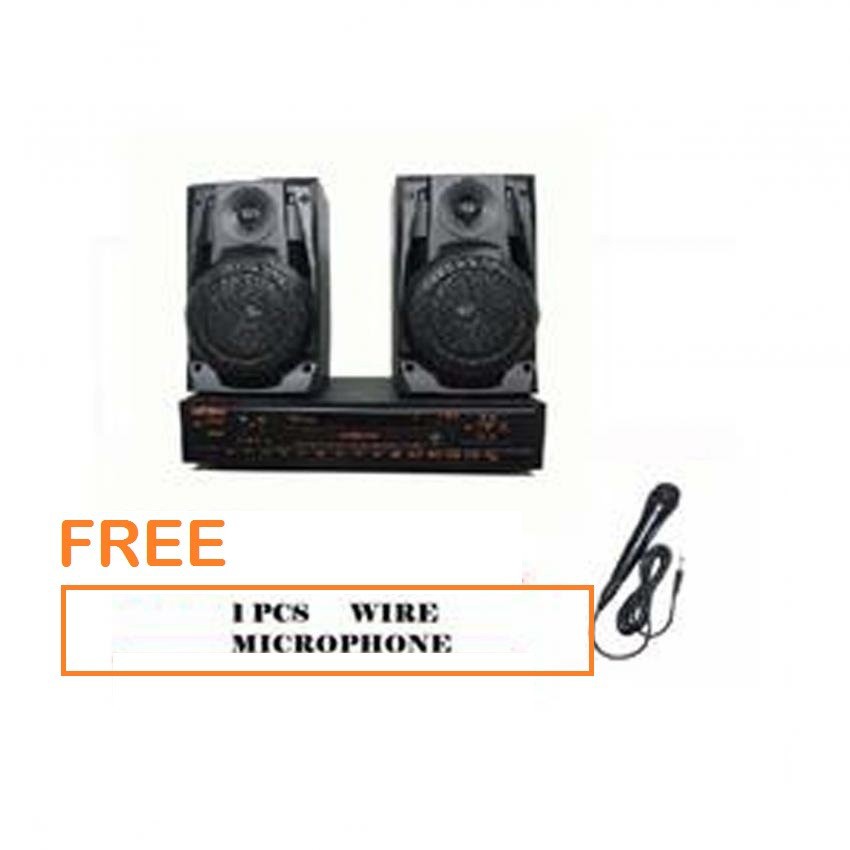 Lexing Karaoke DVD With Speaker (Black) Shopee Philippines