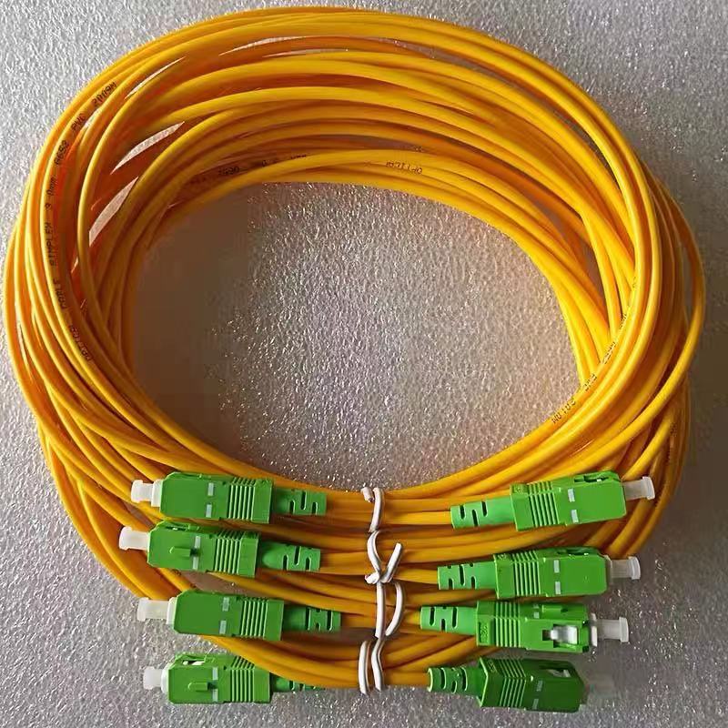 3m/ 5m/ 10m SC/APCSC/APC Simplex Singlemode Fiber Optic Cable Patch