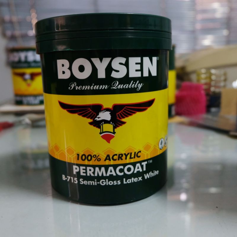 B 715 BOYSEN SEMI GLOSS LATEX PAINT 1 GAL Shopee Philippines