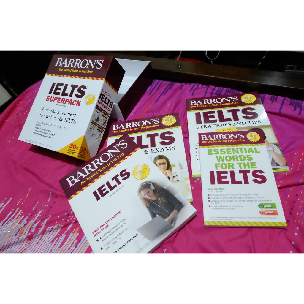 Shopee　Superpack　[PRE-LOVED]　IELTS　Barron's　Philippines