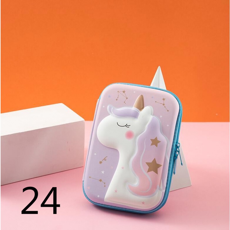 Smiggle Large Capacity Cute Dinasour Unicorn Smiggle Pencil Case