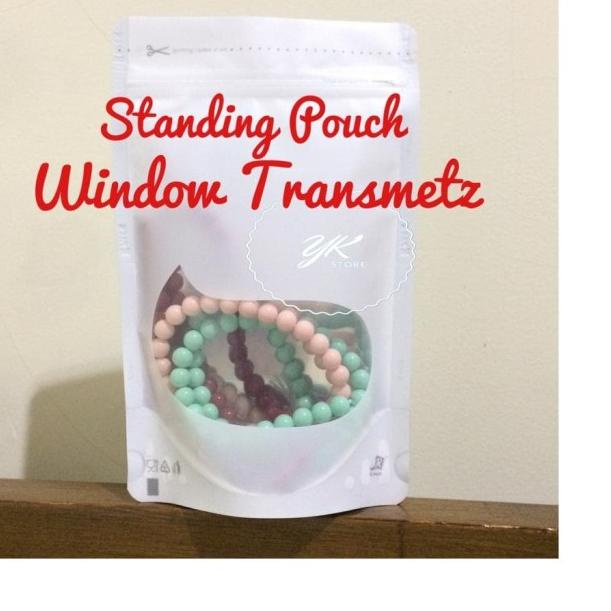 Standing Pouch WINDOW 13x20 COMBINATION WINDOW 250 BLACK WHITE ...