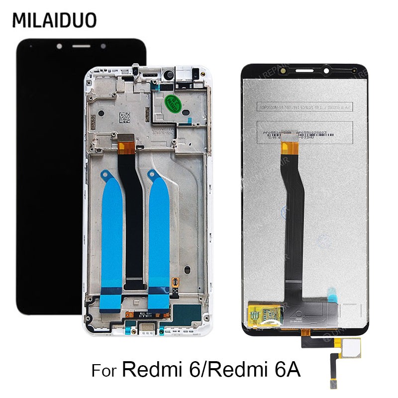 For Redmi 6A / Redmi 6 LCD Display Touch Screen Shopee Philippines