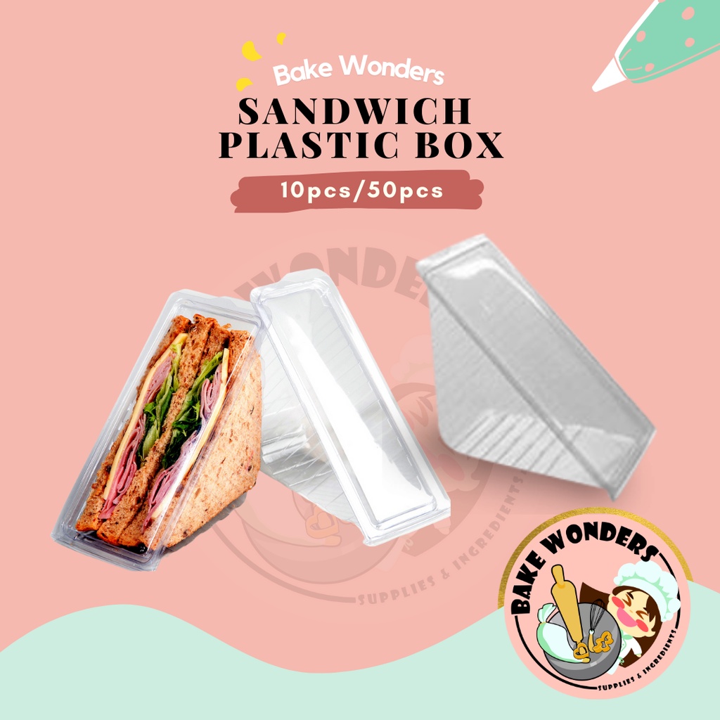Sandwich Plastic Box/Sandwich Container/Plastic Sandwich/Disposable