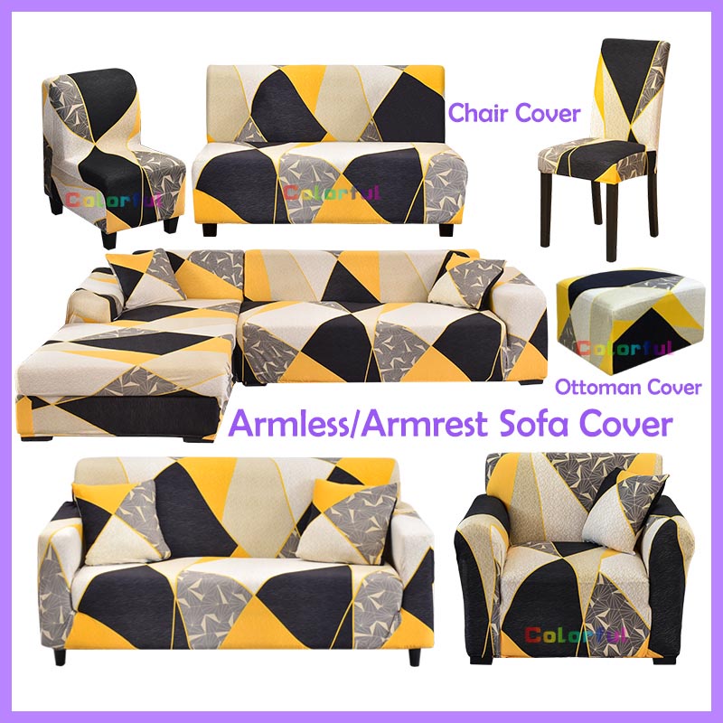 Sofa Cover of 1/2/3/4 Full Package Sofa Cover Stretchable Sofa Cover