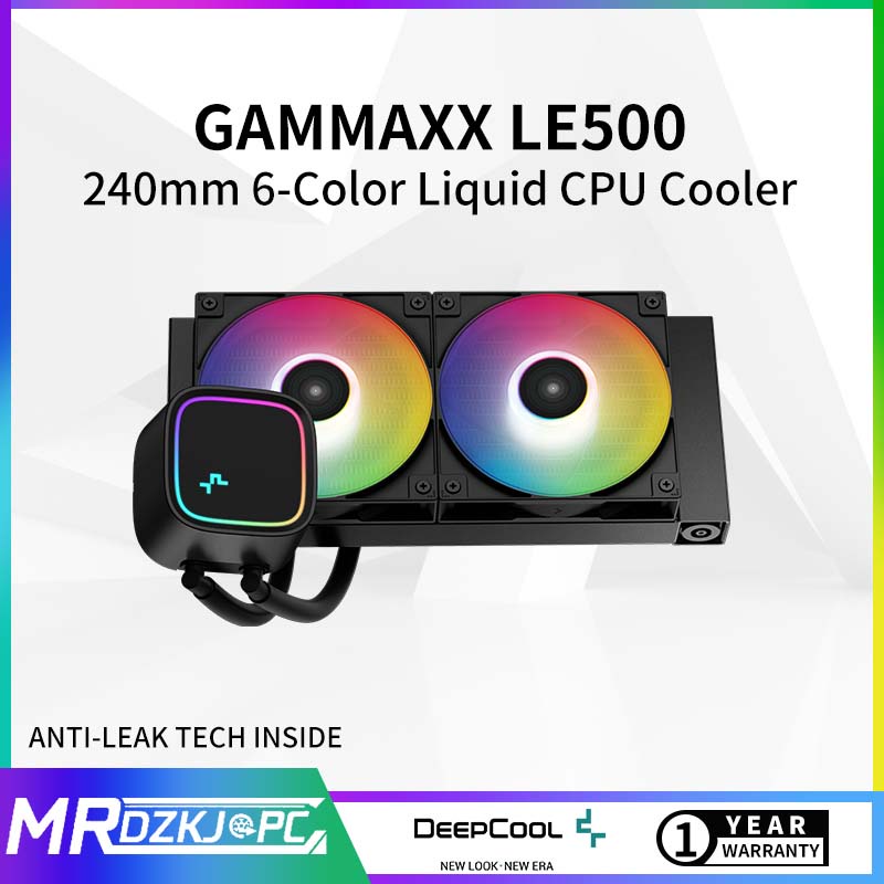 Deepcool Ice Element GAMMAXX LE500 240 CPU Water Cooler Aio Liquid Radiator Automatic Color