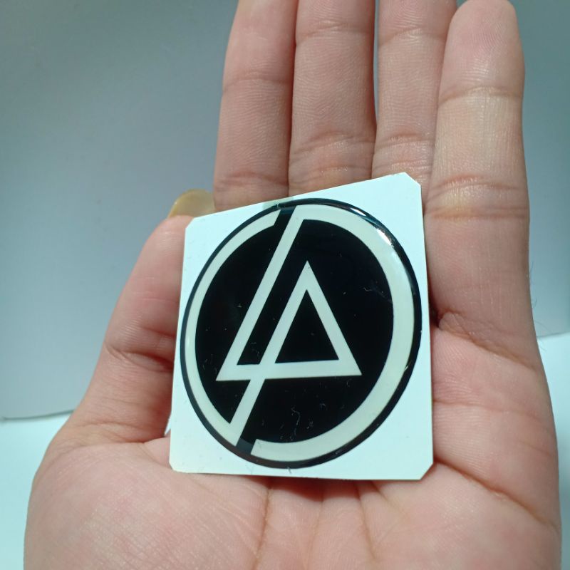 Linkin PARK LP Emblem sticker Embossed Flexible resin | Shopee Philippines