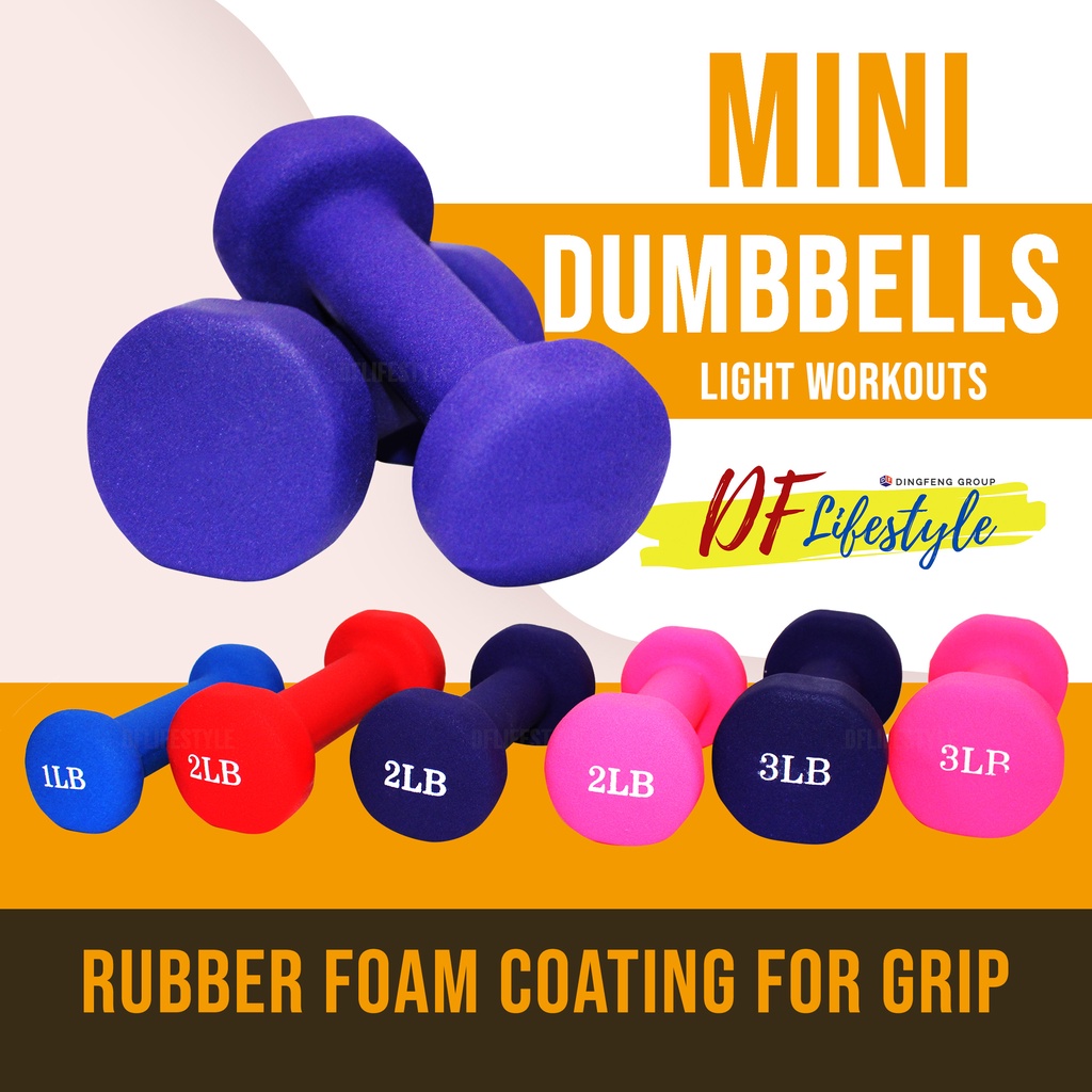 Mini dumbbells discount