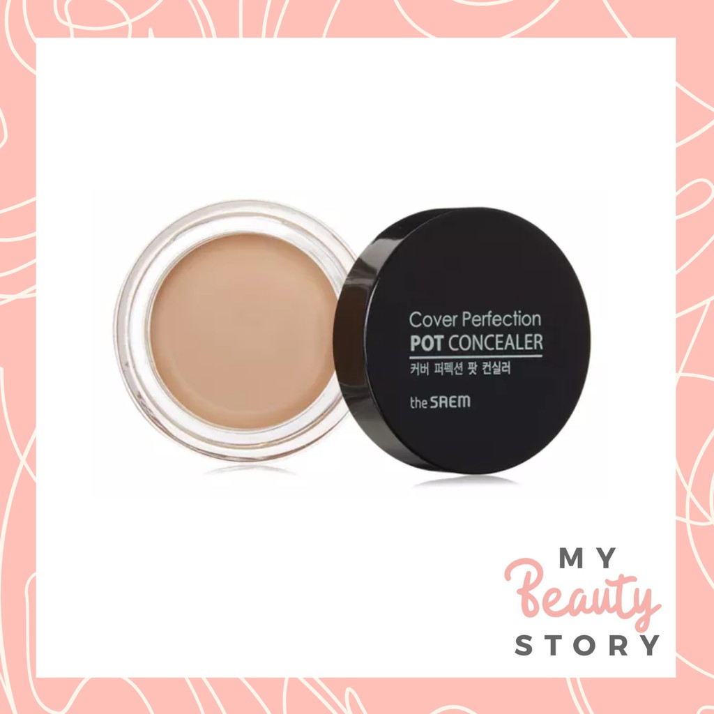 The Saem Cover Perfection Pot Concealer 4G | Shopee Philippines