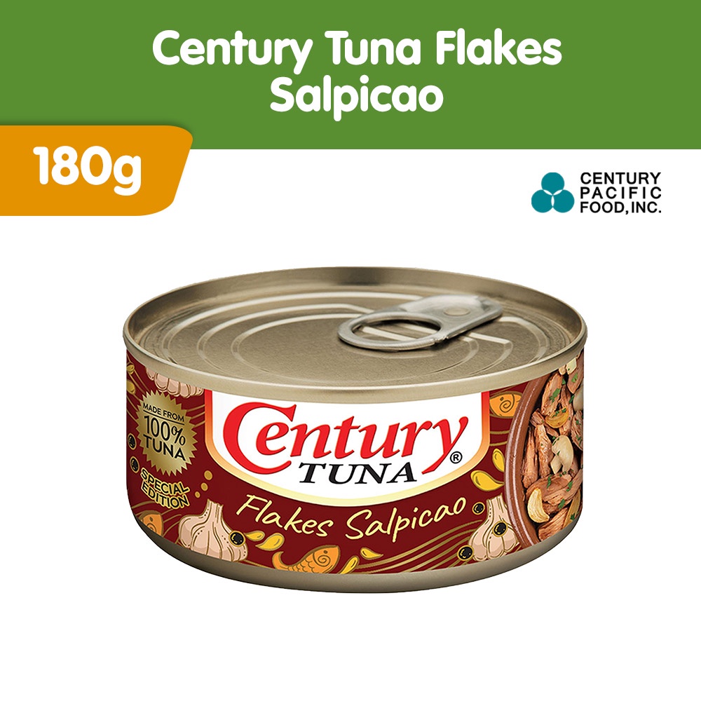Century Tuna Flakes Salpicao 180g (Online Exclusive)