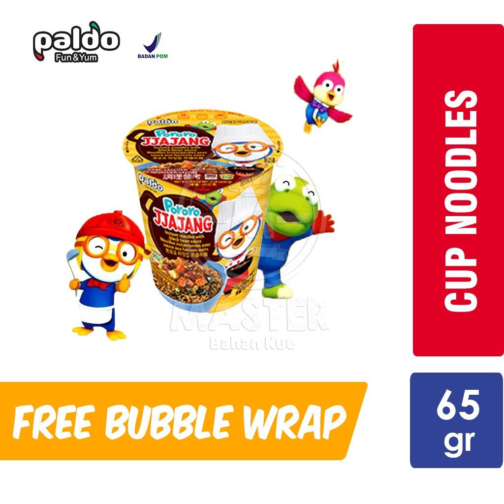 Pororo Jjajang Cup Noodle 65gr | Shopee Philippines