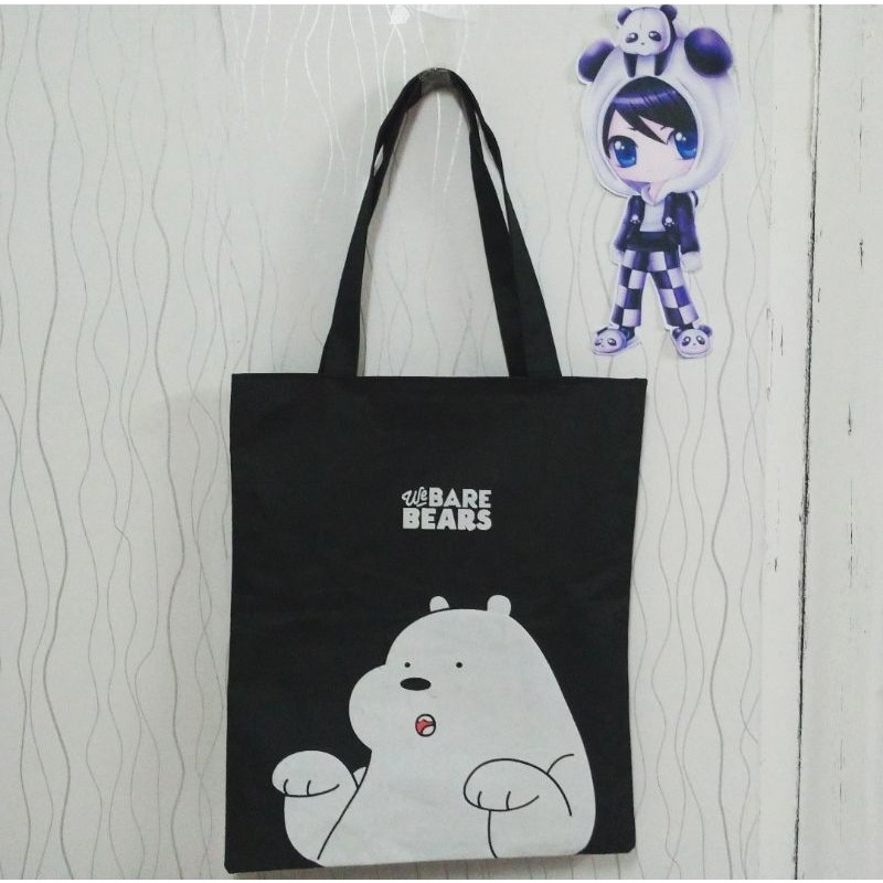 We bare bears tote bag new arrivals