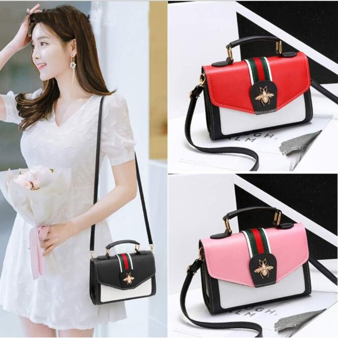 Korean Sling Bag Bee Camera Bag Mini Sling Bag Shoulder Bag Shopee Philippines